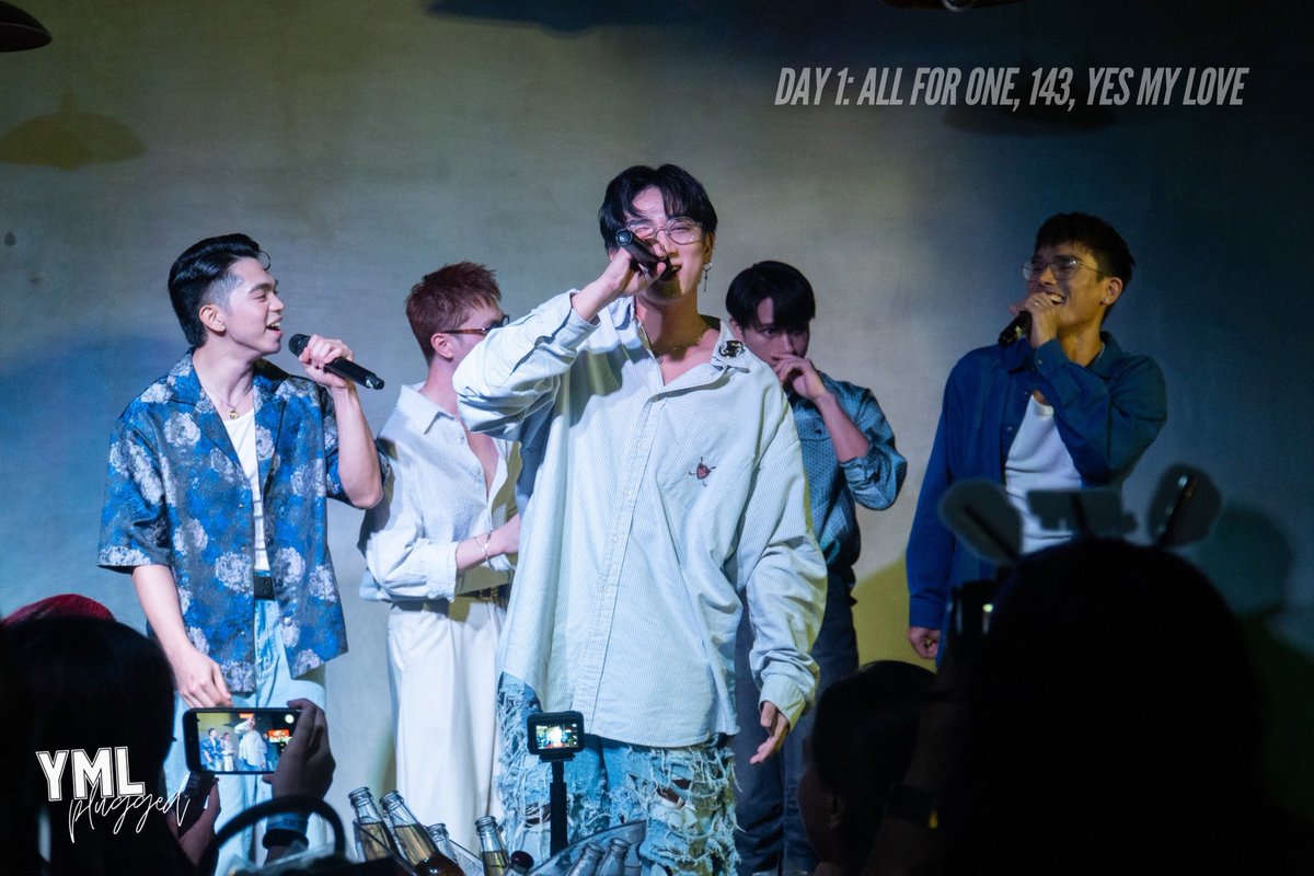 YMLPlugged's tweet photo. (1/2) Once you've learned to love these boys, nothing's gonna change it. π₯Ήβ€οΈβπ₯
Here are some group shots of Yes My Love from Day 1 of their showcase last October 12.
@143yesmylove #143YesMyLove #AllForOne143YML #YMLshowcase #YMLx143collab @hardheadedniko @JoshAdornado https://t.co/GAkEBVLIwf