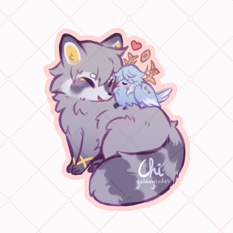 「I would dig through trash with you <3」|Chi🌱のイラスト
