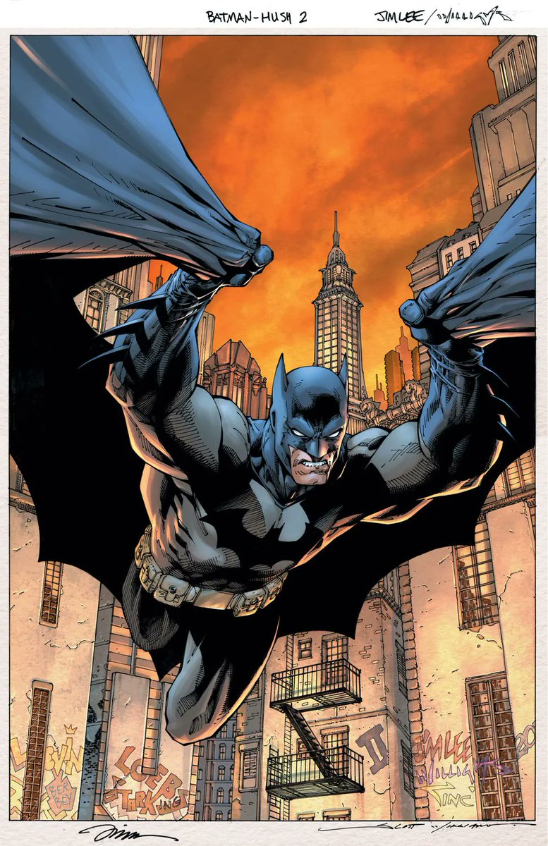 ElMultiversoDC's tweet photo. Jim Lee anunció su regreso como artista de Batman junto a Jeph Loeb como escritor, y empezarán con una secuela de su historia clásica HUSH.

Su primer número será en Batman #158 que sale en marzo de 2025. https://t.co/PghgDCm0mi