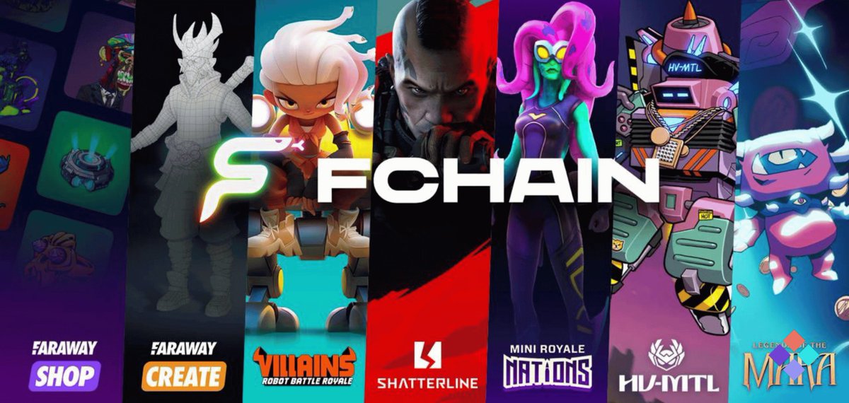 ZEATSocialLabs's tweet photo. Faraway has unveiled #FChain, a new blockchain built to support decentralized game development. This innovation will offer game developers a more scalable and efficient blockchain infrastructure.
#Web3 #NFTs #CryptoGaming #Metaverse #NFTCommunity https://t.co/CsnkqpWWMt
