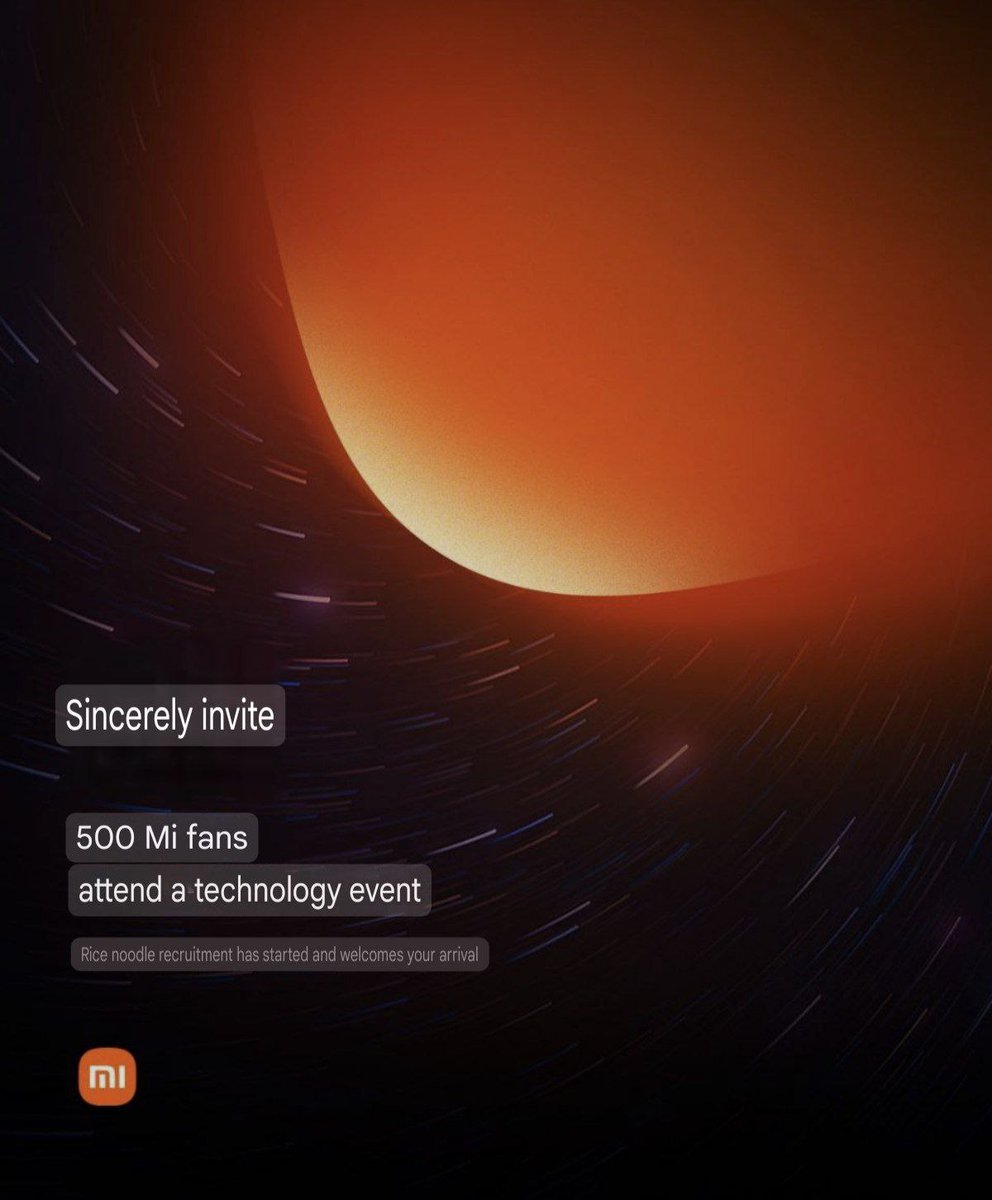 Androbranchind's tweet image. Xiaomi has kicked off the process of sending invitations for the upcoming launch of its Xiaomi 15 Series.
#Xiaomi #Xiaomi15series #AndroBranch