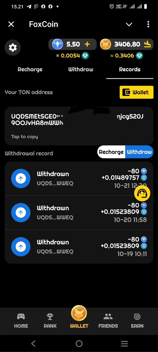 Muhammad_Nirlan's tweet photo. @duta_crypto Udah 3x cuma butuh 1menit lgsg masuk wallet. https://t.co/aTu0lIjWfv