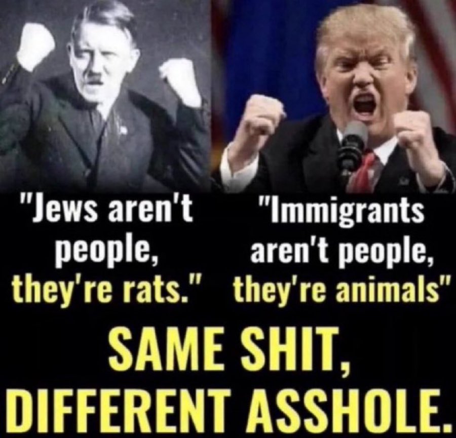 #WhyIsTrumpAHitlerFan