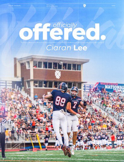 Ciaran Lee (@ciaranlee25) on Twitter photo Super excited to have received my 2nd Offer from Macalester College! ๐ฅ๐ฅ
<a href="/DougLocker1/">Doug Locker</a> <a href="/bcpfootball/">Bellarmine Football</a> <a href="/Phil_Nicolaides/">Phil Nicolaides</a> <a href="/ScottGlicksberg/">Coach Scott Glicksberg</a> <a href="/DDI63/">Dave Diaz-Infante</a> <a href="/ThurmondMoore/">Thurmond Moore</a> <a href="/CoachRandall_/">Mason Randall</a> <a href="/BrandonHuffman/">Brandon Huffman</a> Super excited to have received my 2nd Offer from Macalester College! ๐ฅ๐ฅ
<a href="/DougLocker1/">Doug Locker</a> <a href="/bcpfootball/">Bellarmine Football</a> <a href="/Phil_Nicolaides/">Phil Nicolaides</a> <a href="/ScottGlicksberg/">Coach Scott Glicksberg</a> <a href="/DDI63/">Dave Diaz-Infante</a> <a href="/ThurmondMoore/">Thurmond Moore</a> <a href="/CoachRandall_/">Mason Randall</a> <a href="/BrandonHuffman/">Brandon Huffman</a>