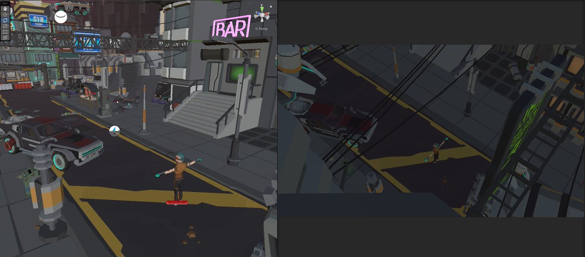 CodeWithJazmine's tweet image. #Devtober Day 22

Tonight I started using Synty Studios&apos; SciFi City asset pack&apos;s demo scene in place of the level I was working on so I can get back to the funnn (programming and improving game mechanics)😅

#LevelDesignIsHard #gamedev #indiedev