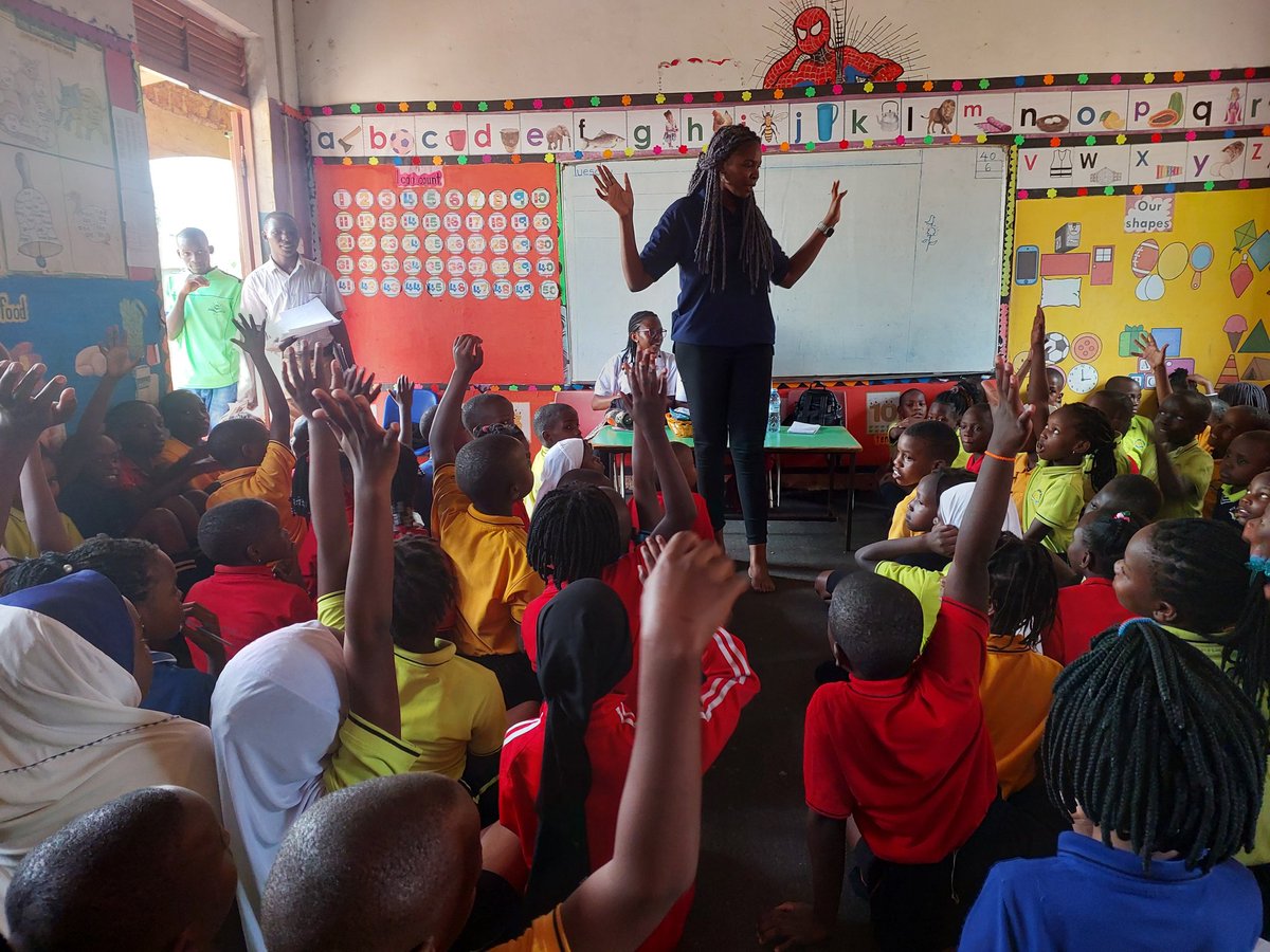 VaseWetransform's tweet photo. 📸 **Stills from our powerful session with children aged 9 to 12** at one of our community schools. 

In this session, we dove into **positive words of affirmation** 🗣️—helping the children speak kindly to themselves and others. We also explored the foundations of **self-esteem* https://t.co/nVz8AsKCJd