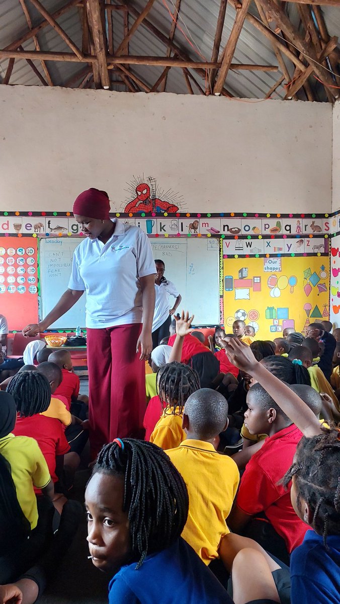 VaseWetransform's tweet photo. 📸 **Stills from our powerful session with children aged 9 to 12** at one of our community schools. 

In this session, we dove into **positive words of affirmation** 🗣️—helping the children speak kindly to themselves and others. We also explored the foundations of **self-esteem* https://t.co/nVz8AsKCJd