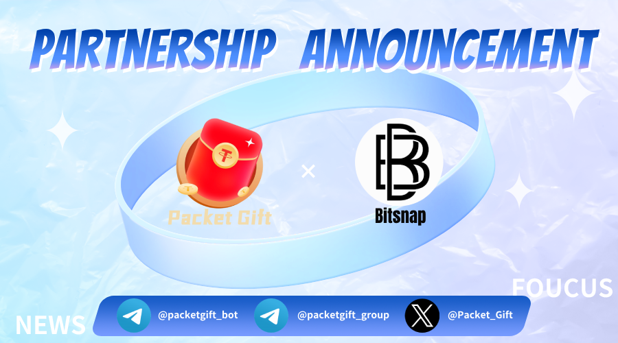 bitsnap30's tweet photo. 👑Exciting New Partnership ANN :
@Bitsnap30 x @Packet_Gift
Packet Gift is a fresh, social gifting platform designed to create a unique interactive experience for users. Claim, Share, Win — All in Packet Gift. 
🔽Join Now： https://t.co/8gpD9GyOCy
#Bitsnap #Packet_Gift #SNAP https://t.co/qcnINpvHes