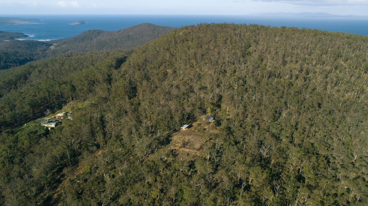 Tas_Land's tweet image. The new owners of one of TLC's #RevolvingFund properties, perched on a #Turrakana/#TasmanPeninsula mountain top near Roaring Beach, are about the start building their #dreamhome.
You may recognise it as the Mt Communication property sold in 2019. See our current properties