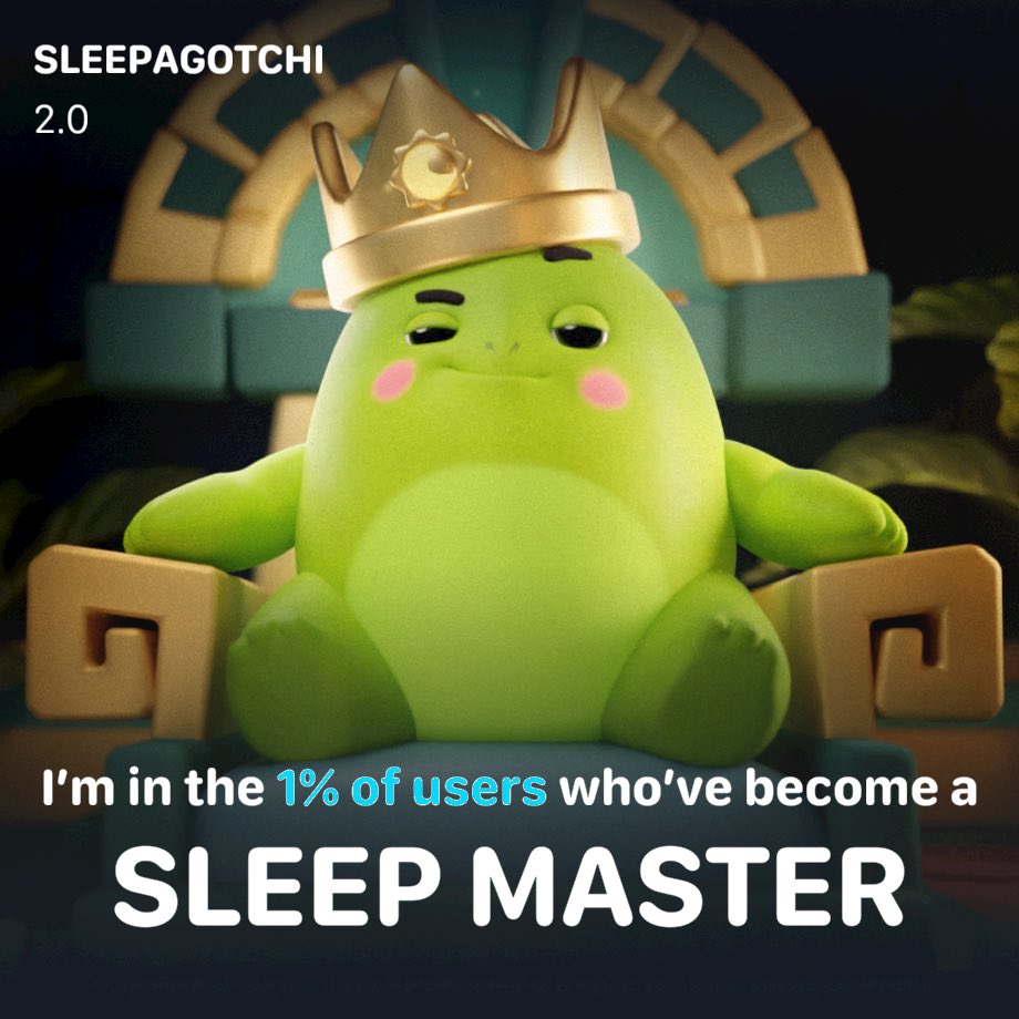 Still playing <a href="/sleepagotchi/">Sleepagotchi 💤🦖</a> 😉