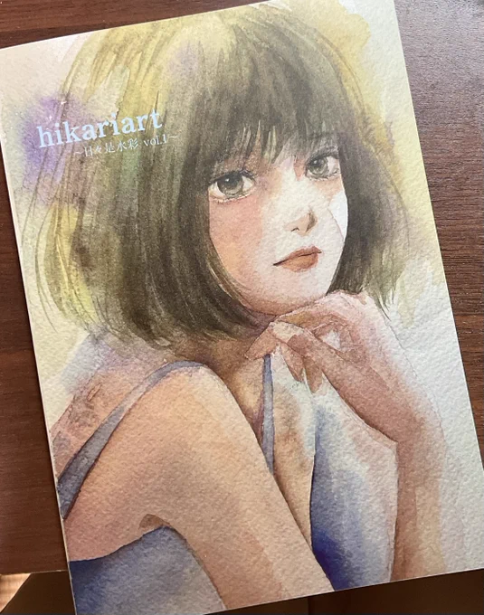 作品集とカレンダーを作りました。制服着物以外の水彩作品を集めました。A5サイズ22作品。BASEで販売しています。よろしくお願いします。つづく↓ 