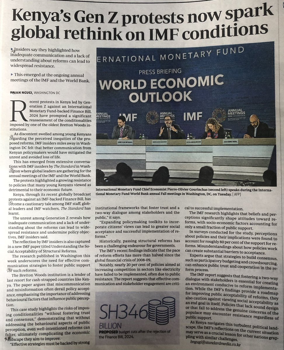 Kenya’s Gen Z protest now spark global rethink on IMF conditions