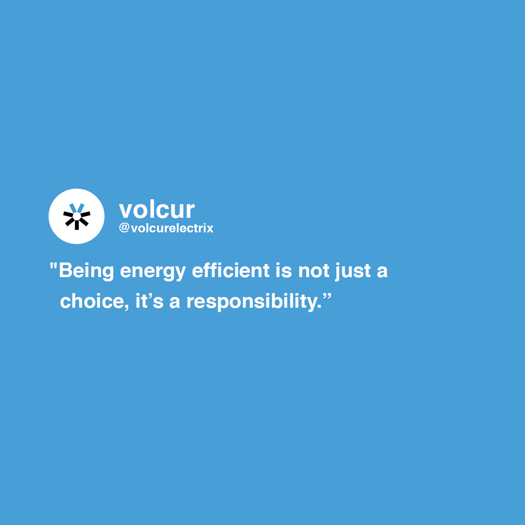 Volcurelectrix's tweet image. "Energy efficiency is more than a choice; it's our responsibility to the planet and that shapes a sustainable future. 💡🌍"

#EnergyEfficiency #Sustainability #GreenEnergy #EcoFriendly #SaveEnergy #VolcurElectrix #Responsibility #FutureOfEnergy #Volcur