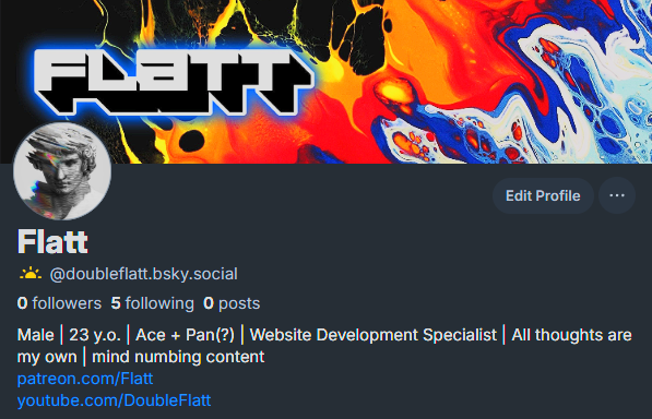 __Flatt__'s tweet photo. i do not vibe with this site anymore
join me in the safe heaven https://t.co/DpRv8wfTuG