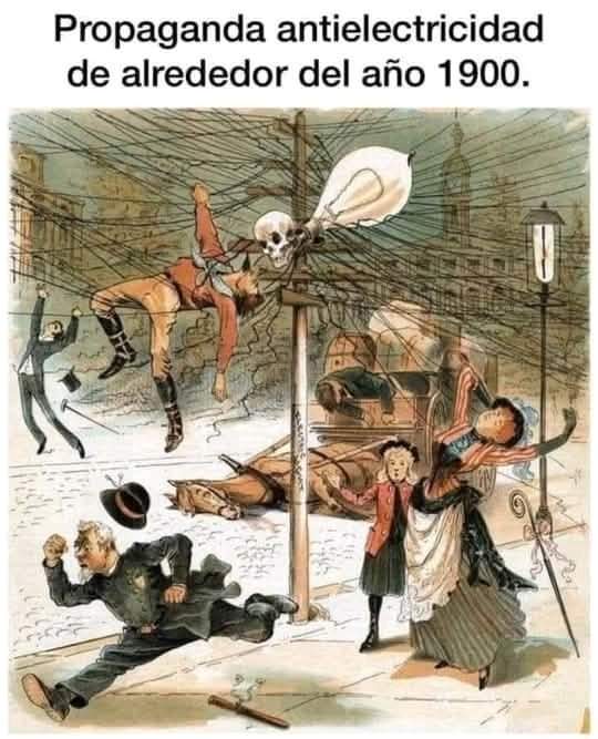 Cualquier avance siempre fue rechazado por la mayoria. Paso con la electricidad en su momento y pasa con Bitcoin en la actualidad.