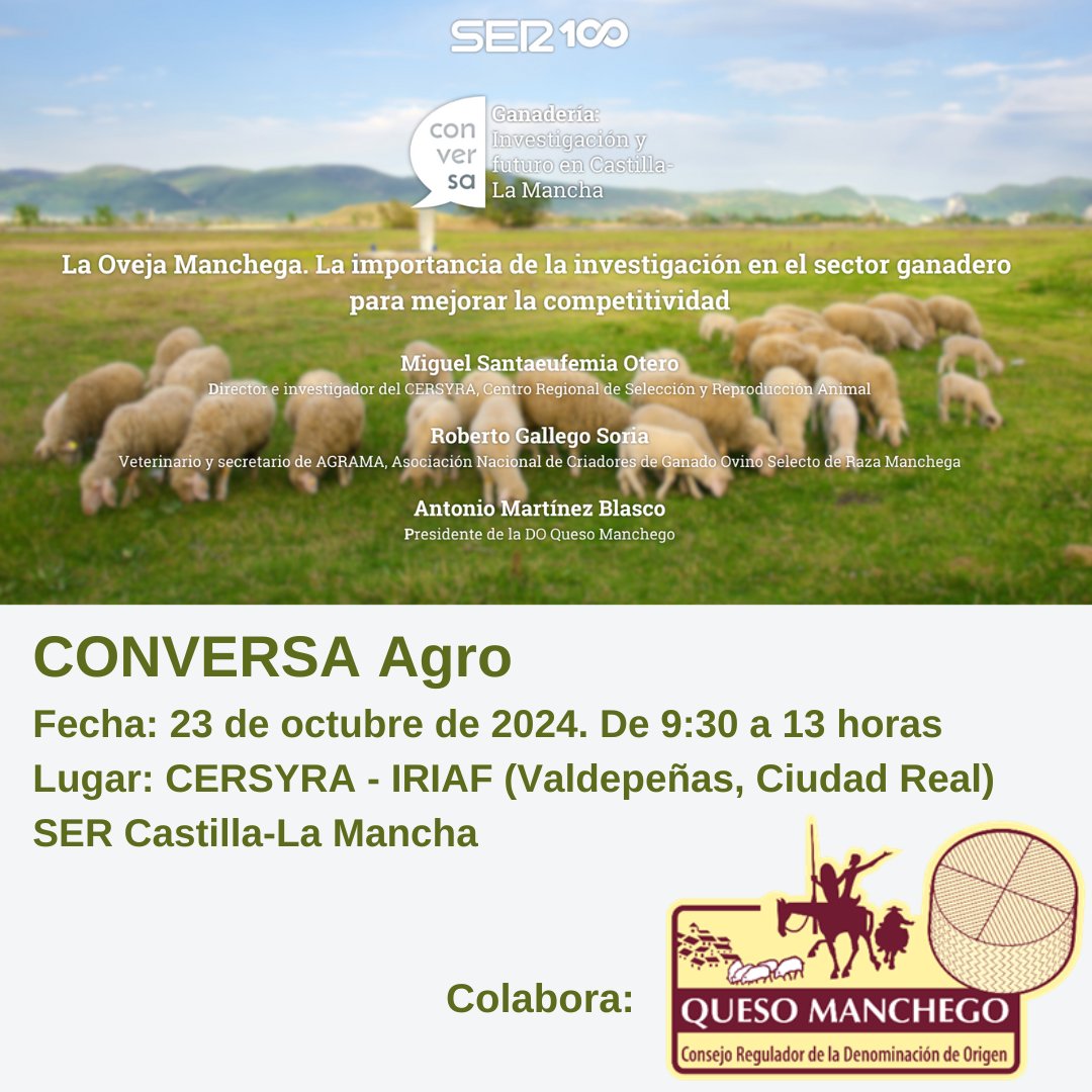 𝐃𝐄𝐁𝐀𝐓𝐄 𝐒𝐎𝐁𝐑𝐄 𝐄𝐋 𝐅𝐔𝐓𝐔𝐑𝐎 𝐃𝐄 𝐋𝐀 𝐆𝐀𝐍𝐀𝐃𝐄𝐑𝐈𝐀 𝐄𝐍 𝐋𝐀 𝐑𝐄𝐆𝐈𝐎𝐍: 𝐄𝐋 𝐅𝐎𝐑𝐎 𝐂𝐎𝐍𝐕𝐄𝐑𝐒𝐀 𝐀𝐆𝐑𝐎 𝐀𝐁𝐎𝐑𝐃𝐀 𝐋𝐀 𝐈𝐍𝐕𝐄𝐒𝐓𝐈𝐆𝐀𝐂𝐈𝐎𝐍 𝐂𝐎𝐍 𝐋𝐀 𝐂𝐎𝐋𝐀𝐁𝐎𝐑𝐀𝐂𝐈𝐎𝐍 𝐃𝐄 𝐋𝐀 𝐃𝐎𝐏 𝐐𝐔𝐄𝐒𝐎 𝐌𝐀𝐍𝐂𝐇𝐄𝐆𝐎.

#quesomanchego