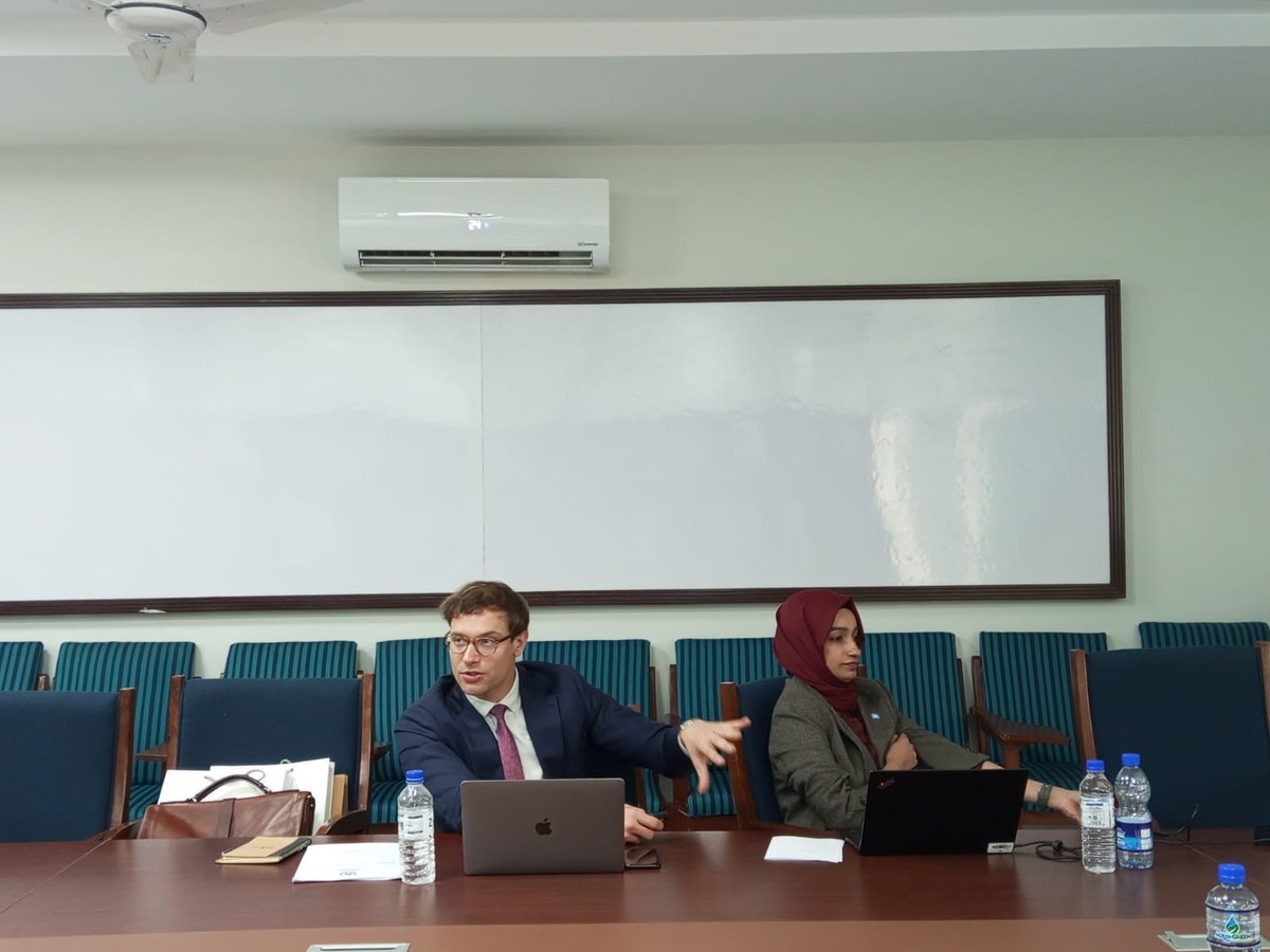 fass_air's tweet photo. 🗓 21st Oct 2024, #FASS hosted the delegates from @UNIDIR, Mr Pavel Mraz and Ms. @AamnaRafiq, for a session on "#CyberSecurity Capacity Building". Their expertise highlighted the critical need for collaborative efforts in enhancing global #cyberresilience. https://t.co/agAAscXQ16