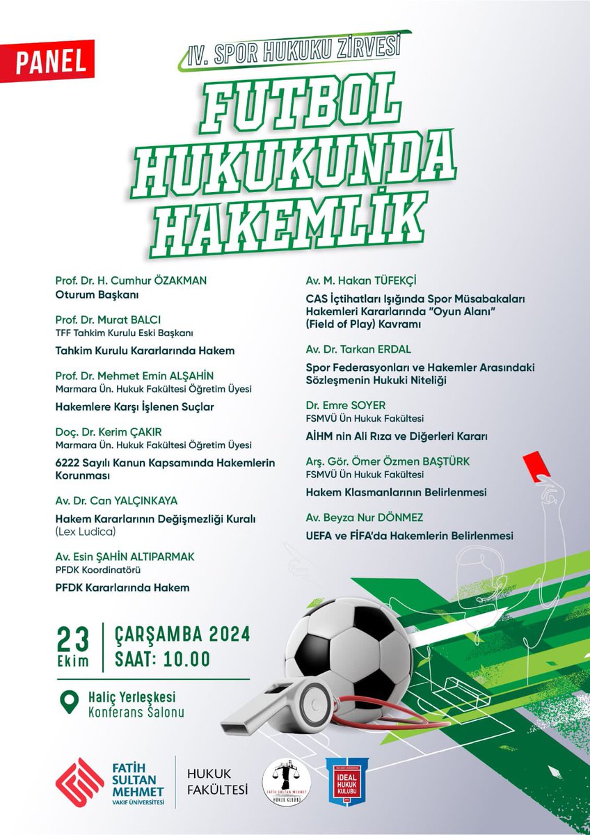 Hakemlere karşı işlenen suçları değerlendireceğiz….