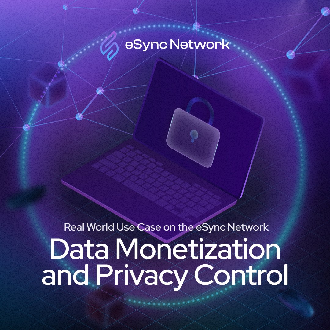 eSync_Network's tweet image. 🔐 Data Monetization &amp;amp; Privacy Control with eSync Network 🔐

#DataMonetization #PrivacyControl #eSyncNetwork #Blockchain #TechInnovation