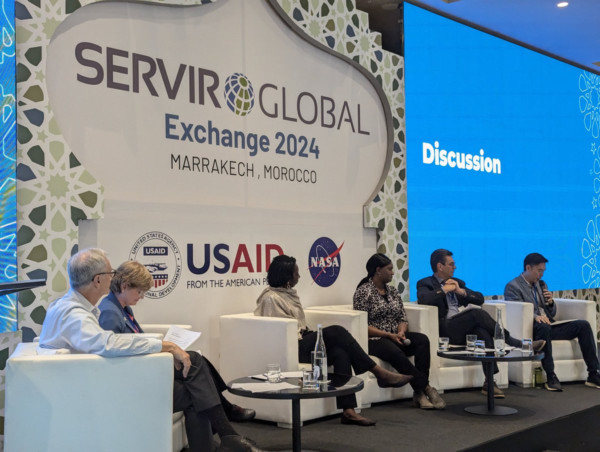🇧🇿 Belize GEO 🛰️ (@bzgeo) on Twitter photo <a href="/SERVIRGlobal/">SERVIR Global</a> #SAGE2024: The session's rich discussion included remarks on priorities and alignments, from Dr. Aminata Diarra of <a href="/USAIDWestAfrica/">USAID West Africa</a>, <a href="/POduor24/">Phoebe Oduor</a> of <a href="/NASA_Marshall/">NASA Marshall</a>, Dr. Luis Ramos of USAID Central America (<a href="/USAIDES/">USAID/El Salvador</a>), and Dr. <a href="/Peeranan_T/">Peeranan</a> of <a href="/ADPCnet/">ADPC</a>. 🤔
x.com/BzGEO/status/1… <a href="/SERVIRGlobal/">SERVIR Global</a> #SAGE2024: The session's rich discussion included remarks on priorities and alignments, from Dr. Aminata Diarra of <a href="/USAIDWestAfrica/">USAID West Africa</a>, <a href="/POduor24/">Phoebe Oduor</a> of <a href="/NASA_Marshall/">NASA Marshall</a>, Dr. Luis Ramos of USAID Central America (<a href="/USAIDES/">USAID/El Salvador</a>), and Dr. <a href="/Peeranan_T/">Peeranan</a> of <a href="/ADPCnet/">ADPC</a>. 🤔
x.com/BzGEO/status/1…