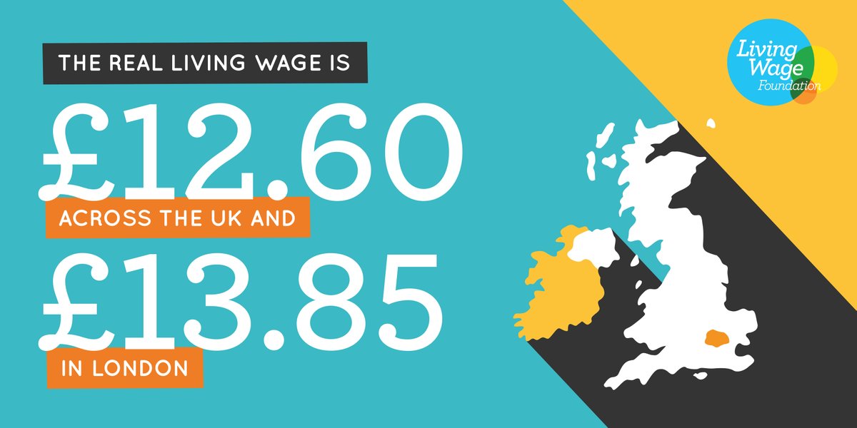 The new <a href="/LivingWageUK/">Living Wage Foundation</a> real Living Wage rates are out!

Both the UK and London #LivingWage rates have risen: £12.60 (UK) £13.85 (London) meaning a pay-rise for almost half a million workers so they can continue to meet their everyday needs.

Find out more: ow.ly/eprT50TNwbO