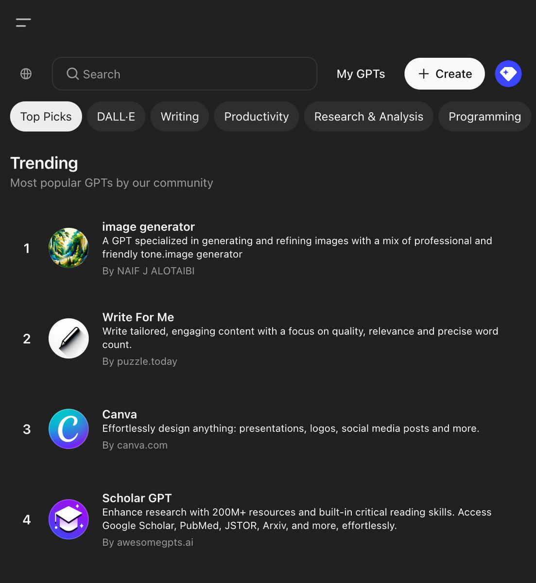 I don't get why most people don't use GPTs inside ChatGPT.

Let me show you 10 of the best GPTs that'll help you automate your tedious work: 👇