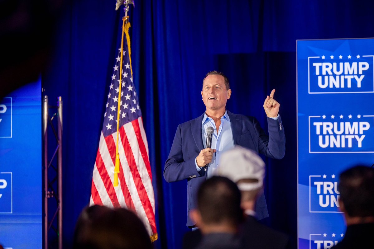 Great being with <a href="/LogCabinGOP/">Log Cabin Republicans</a>, <a href="/LaraLeaTrump/">Lara Trump</a> <a href="/BillWhiteUSA/">Ambassador Bill White</a>, @Rick_Loughery, <a href="/RichardGrenell/">Richard Grenell</a>, and others!