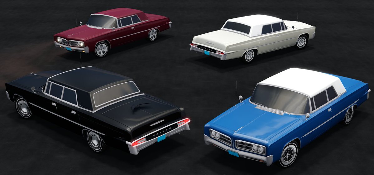 Burns9611's tweet photo. #RobloxDev #Blender
who knew I'd be working for #GreenvilleV1
anyway's here's the 1966 AuBurn Greenwich's Model I've made, there's gonna be more to come when I don't feel lazy. π₯Έ https://t.co/hWYFv80i2X
