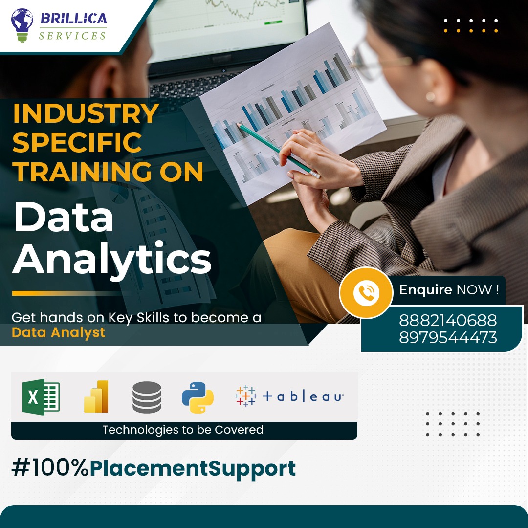 DraxInvincible's tweet image. Unlock the power of data with our Data Analytics Course in Dehradun! 📊🚀 Gain hands-on skills, expert guidance, and industry-ready knowledge to accelerate your career. Enroll now and become a data-driven professional! 💼
#DataAnalytics #CareerGrowth #BrillicaServices #Dehradun