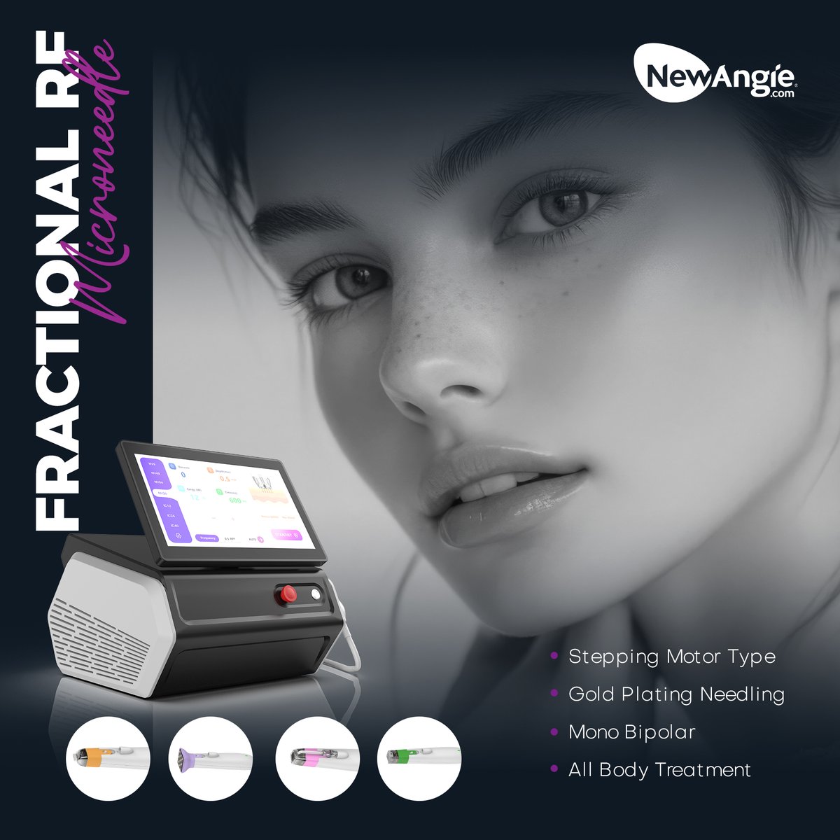 newangiecompany's tweet image. 🌟 𝗙𝗿𝗮𝗰𝘁𝗶𝗼𝗻𝗮𝗹 𝗥𝗙 𝗠𝗶𝗰𝗿𝗼𝗻𝗲𝗲𝗱𝗹𝗲 𝗠𝗮𝗰𝗵𝗶𝗻𝗲 - Ideal for enhancing salon services! 🌟
📞 To learn more about cooperation and purchasing programs, welcome to contact us!

#beautysalon #factoryprice #factorydirect #aestheticmachine #beautyclinic #beautycenter