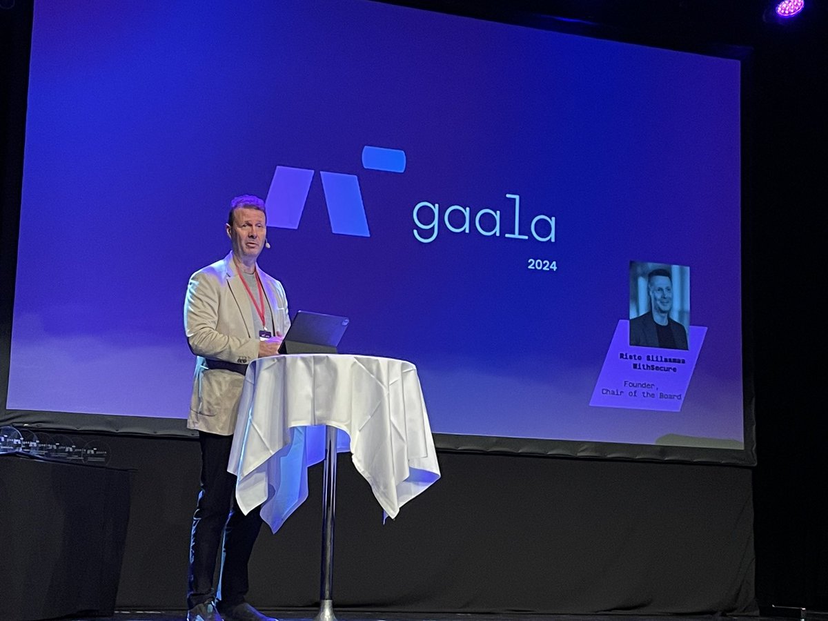 Speed of inventing new tech increases rapidly, tech plays big role in geopolitics. AI has central role. How can Finland and Europe best benefit from this? Europe must act now to accelerate tech development. <a href="/rsiilasmaa/">Risto Siilasmaa 🇫🇮🇺🇦</a> #AIGaala