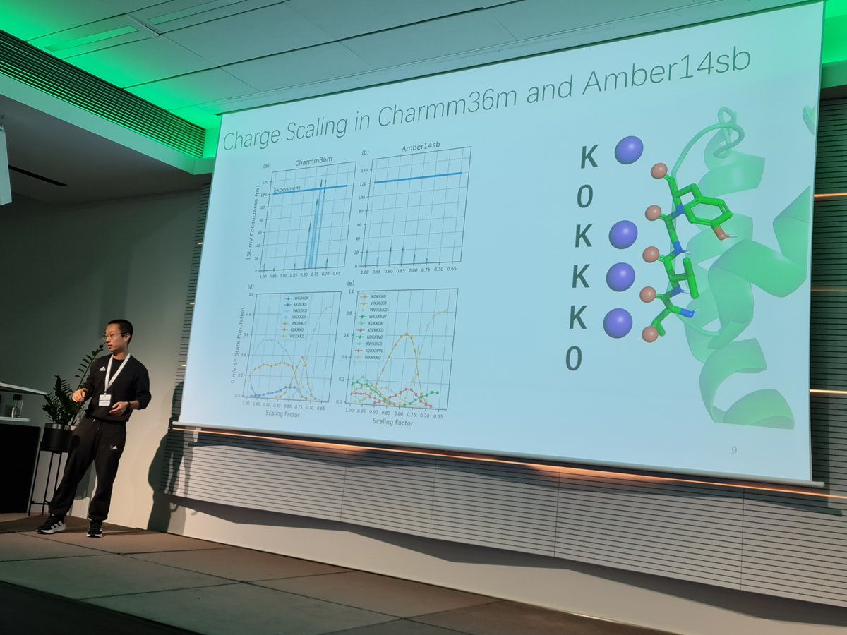 BioExcel CoE (@bioexcelcoe) on Twitter photo Chenggong Hui (<a href="/4SPQutXMsAXsPzJ/">惠成功Chenggong</a>) presented his work on charge scaling in K+ channel simulation Chenggong Hui (<a href="/4SPQutXMsAXsPzJ/">惠成功Chenggong</a>) presented his work on charge scaling in K+ channel simulation