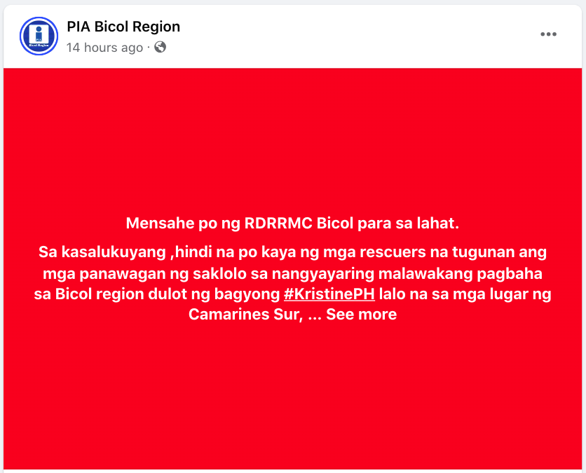 JerryGracio's tweet photo. Naiintindihan ko, kulang talaga ang rescuers. But you don't tell your people hindi na namin kaya na tulungan kayo. You don't abandon your people in the midst of a storm. It's like saying bahala na kayo sa buhay n'yo. If you can't do anything, at least give them hope. https://t.co/kvcHPOcan5