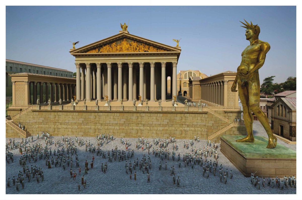 DespertaFerro's tweet photo. Un arqueólogo. Ocho ilustradores. Veinticinco museos e instituciones. Una formidable suma de talentos para un libro ilustrado único que nos invita a recorrer mil años de historia de la antigua Roma a través de su majestuosa arquitectura, tan eterna y universal como ella. 
🏛️En librerías el 30 de octubre
🏛️Ya en preventa con gastos de envío gratis (Península y Baleares) en nuestra tienda online https://t.co/ouASPJkcTD