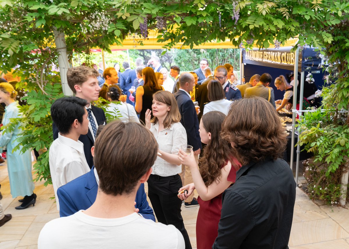 Today we celebrated #TdE24 at the 🇩🇪 Embassy with guests from politics, business &amp; culture. Many thanks to Aunty S. Williams for the Welcome to Country. As Ambassador Grzeski noted, this year we commemorate 75 years of our Basic Law and 35 years since the fall of the Berlin Wall.