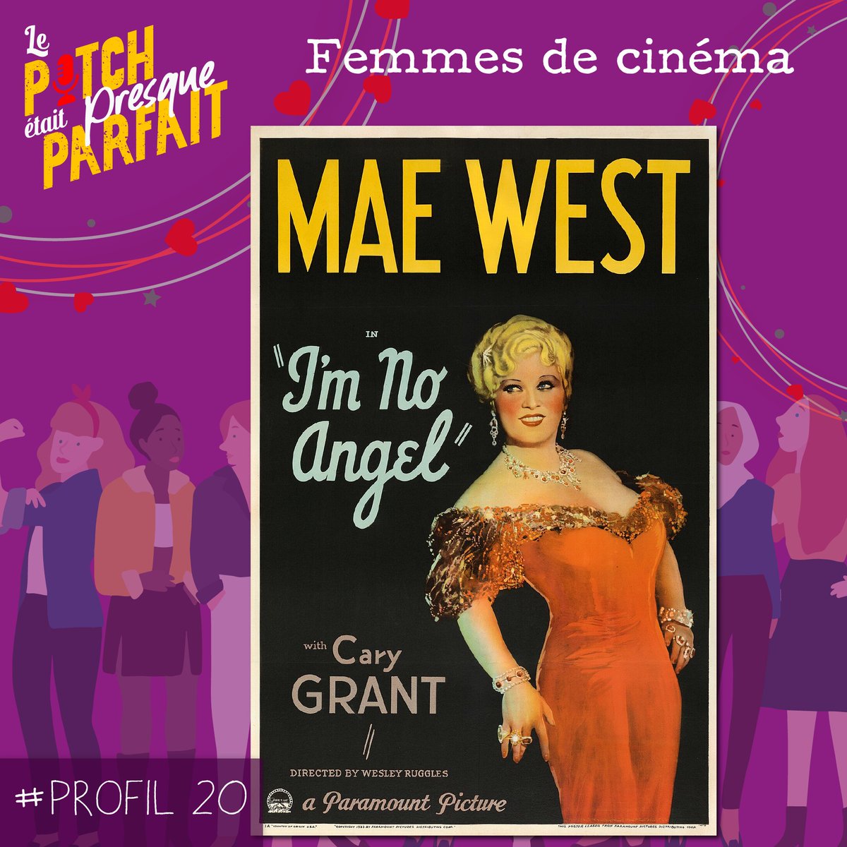 PODCAST 🎙 🎧 / Cinéma 🎞 🎬
JE NE SUIS PAS UN ANGE 👼 de Wesley Ruggles
Femmes de cinéma saison 2 

C'est Jayson du podcast Close up dramatique qui vous en parle

L'épisode est disponible ici 👇
smartlink.ausha.co/le-pitch-etait…

#pitchparfait #podcast #cinema #femmesdecinema