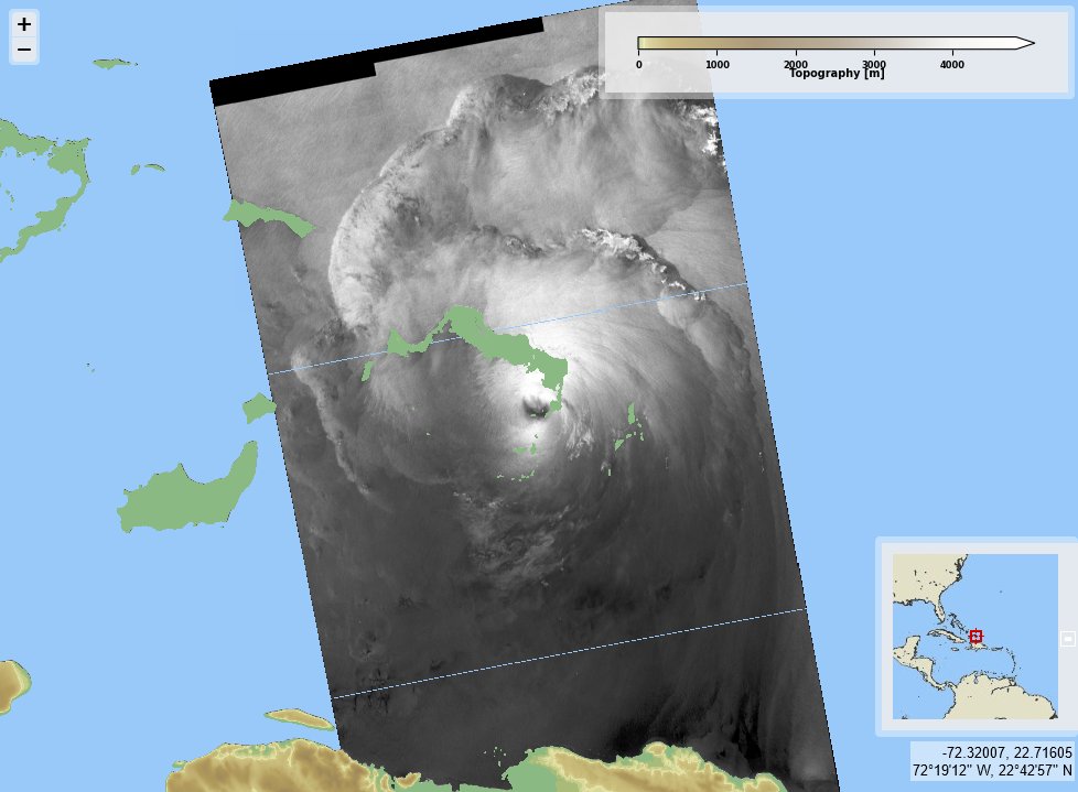 CYMS Cyclone Monitoring Service by Sentinel-1 (@cyms_s1) on Twitter photo Tropical storm #Oscar, over the Tucks and Caicos islands. <a href="/ESA_EO/">ESA Earth Observation</a> acquisitions on 2024/10/19 on 22:54 UTC, for #2024SHOC from <a href="/CopernicusEU/">Copernicus EU</a> #Sentinel1 A. Max sustained wind velocities (left) above 35 m/s, derived from SAR sea surface roughness (right). Tropical storm #Oscar, over the Tucks and Caicos islands. <a href="/ESA_EO/">ESA Earth Observation</a> acquisitions on 2024/10/19 on 22:54 UTC, for #2024SHOC from <a href="/CopernicusEU/">Copernicus EU</a> #Sentinel1 A. Max sustained wind velocities (left) above 35 m/s, derived from SAR sea surface roughness (right).
