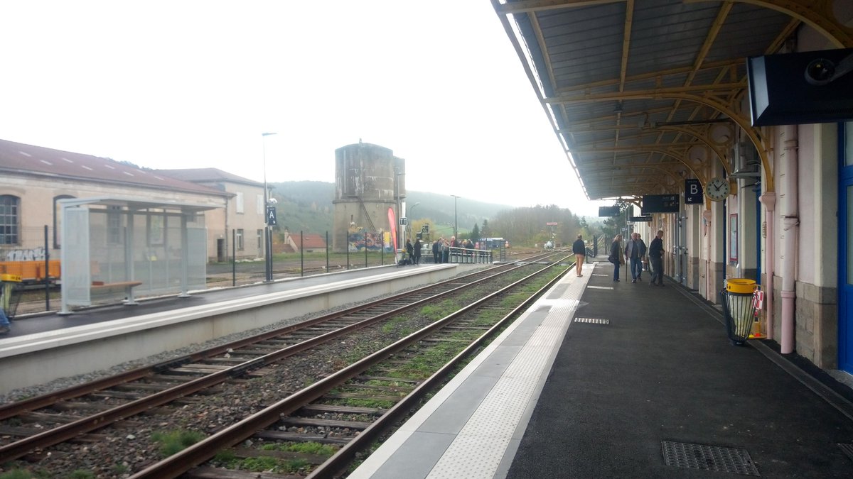 LIGNE DES CÉVENNES :
🟥ACTION GARE DE LANGOGNE🟥
SAM 26 OCTOBRE 15H30

✅Pour un train matinal supplémentaire
✅Pour des travaux sans coupure totale de circulations
✅Pour une vraie modernisation de la ligne 
✅Pour le retour du tdn Nîmes Clt Paris  

usagers-transports.haut-allier.eu/?ligne-des-cev…
