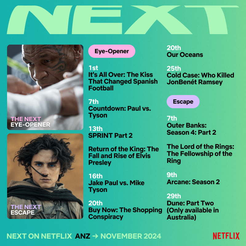 Netflix ANZ tweet media