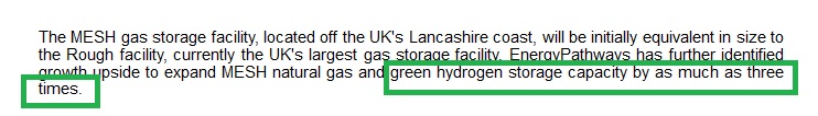 Belcourtoi's tweet photo. @bahahama I believe #EPP will likely be tagging the £1 in 2025

No placing, Debt finance &amp; Gov support

159m shares, 50% free float if not less

Hydrogen hot sector will see billions

MESH worth $500m, can x3 to $1.5b

Hydrogen £361m x 3 £1b

Majors keen to join

MESH tick so many boxes https://t.co/UQyNUWS5xl