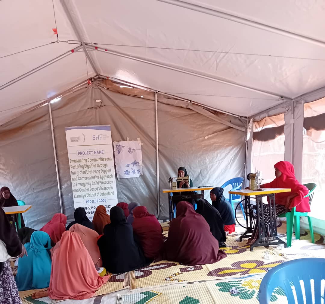 SEDHURO (@sedhuro) on Twitter photo ๐Empowering Women and Girls in Kismayo๐
Our safe space provides crucial support, skills training, and counseling for W&G affected by emergencies.
Thank you, <a href="/shf_somalia/">Somalia Humanitarian Fund</a>! Your funding is vital for transforming lives and building resilience. Together, we empower our community ๐Empowering Women and Girls in Kismayo๐
Our safe space provides crucial support, skills training, and counseling for W&G affected by emergencies.
Thank you, <a href="/shf_somalia/">Somalia Humanitarian Fund</a>! Your funding is vital for transforming lives and building resilience. Together, we empower our community