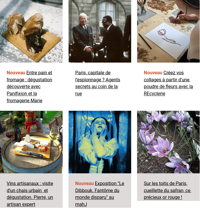 Sélection des prochaines visites et ateliers #ExploreParis  : Willy Ronis, sous la gare des Invalides, un cabinet de l'étrange au musée createsend.com/t/r-D817894778… #vacances #Paris #insolite