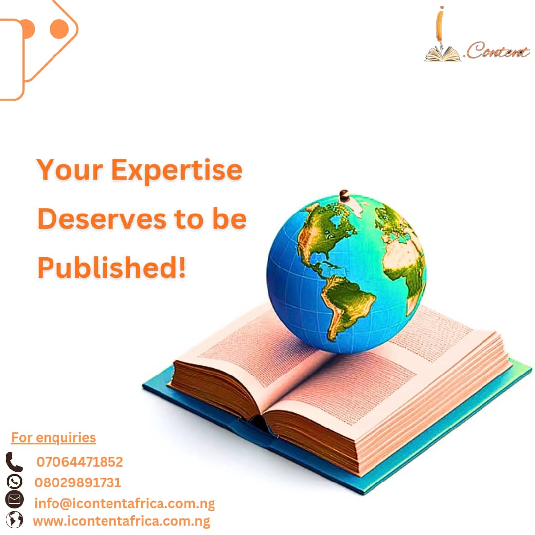 icontentafrica's tweet image. Got a book to publish?

First, let&apos;s review it for you and help you get published online and with printed hard copies.

Send us an email on: info@icontentafrica.com.ng

#bookwritingservice #publishingservice