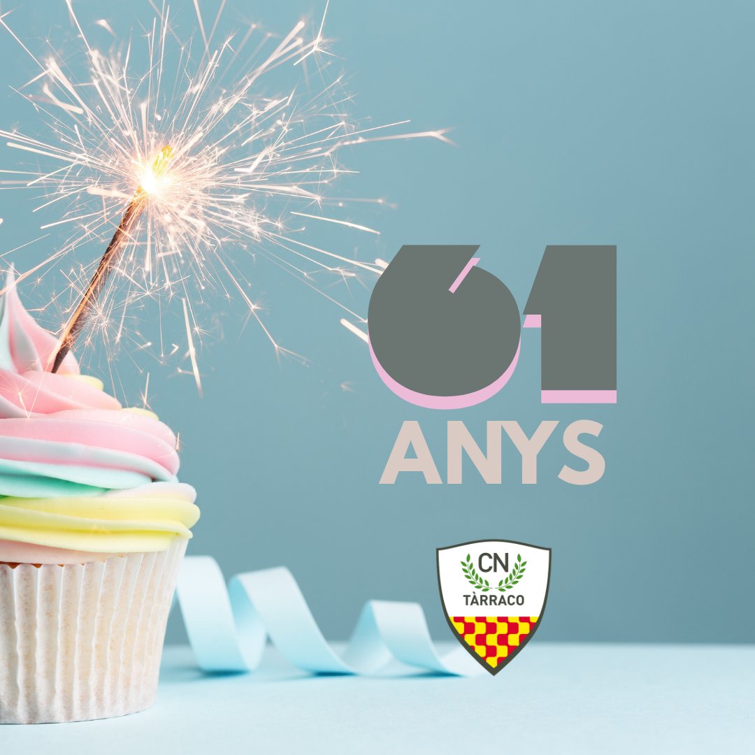 ESTEM D'ANIVERSARI!
El CN Tàrraco compleix 61 anys!

En un dia cm avui del 1963, es fundava el Club Natació Tàrraco. Les dificultats per a practicar la natació a la ciutat, van portar a un grup de tarragonins a adquirir la finca de Cal Tomaca. 

Moltes felicitats a tots i totes!
