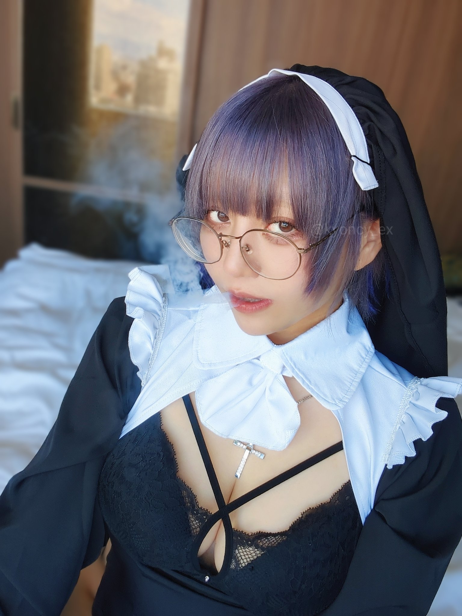 はいはい、反省してまーす。懺悔懺悔｜kyoncy（@kyoncy_ex）