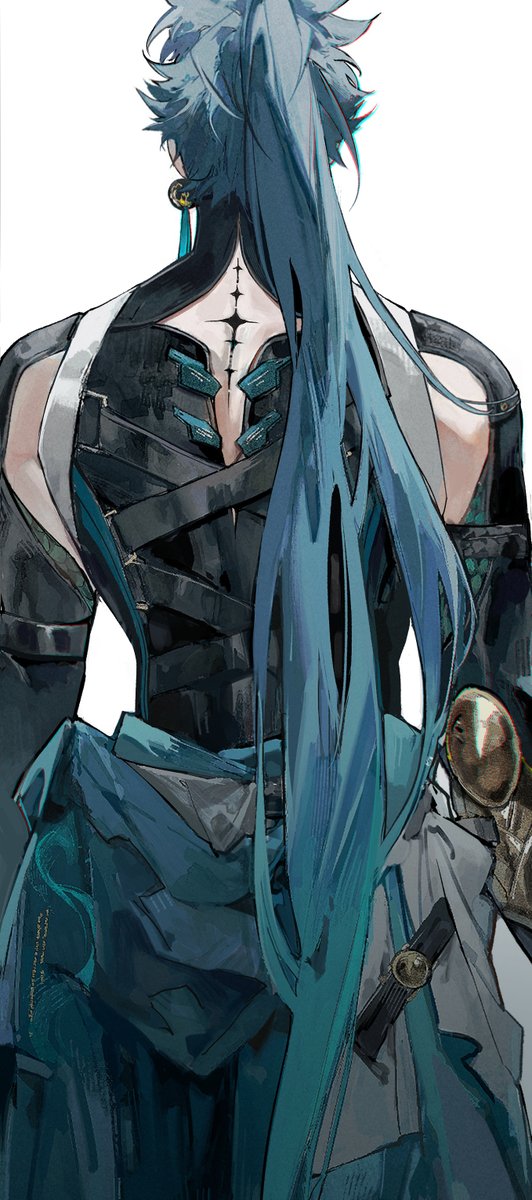 I drew this picture during last year's CBT, and luckily, the design hasn't changed much, so I can still post it now.