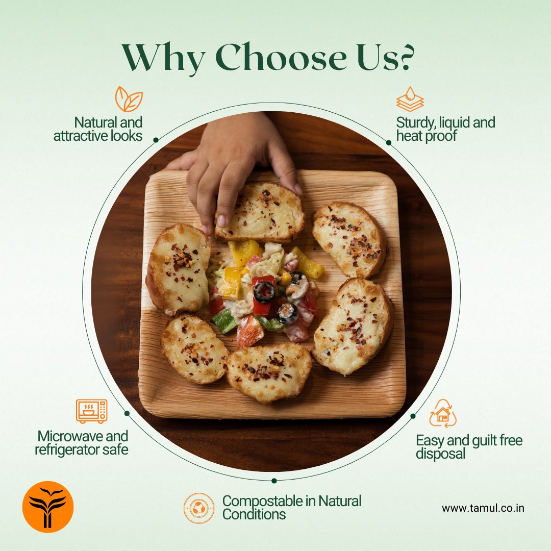 TamulPlates's tweet photo. Enjoy delicious meals on plates that are good for you and the planet. Our compostable dinnerware is microwave and refrigerator safe, and easy on the environment.

#SustainableLiving #biodegradable #EcoFriendly #zerowaste https://t.co/DHwBJt2TJC