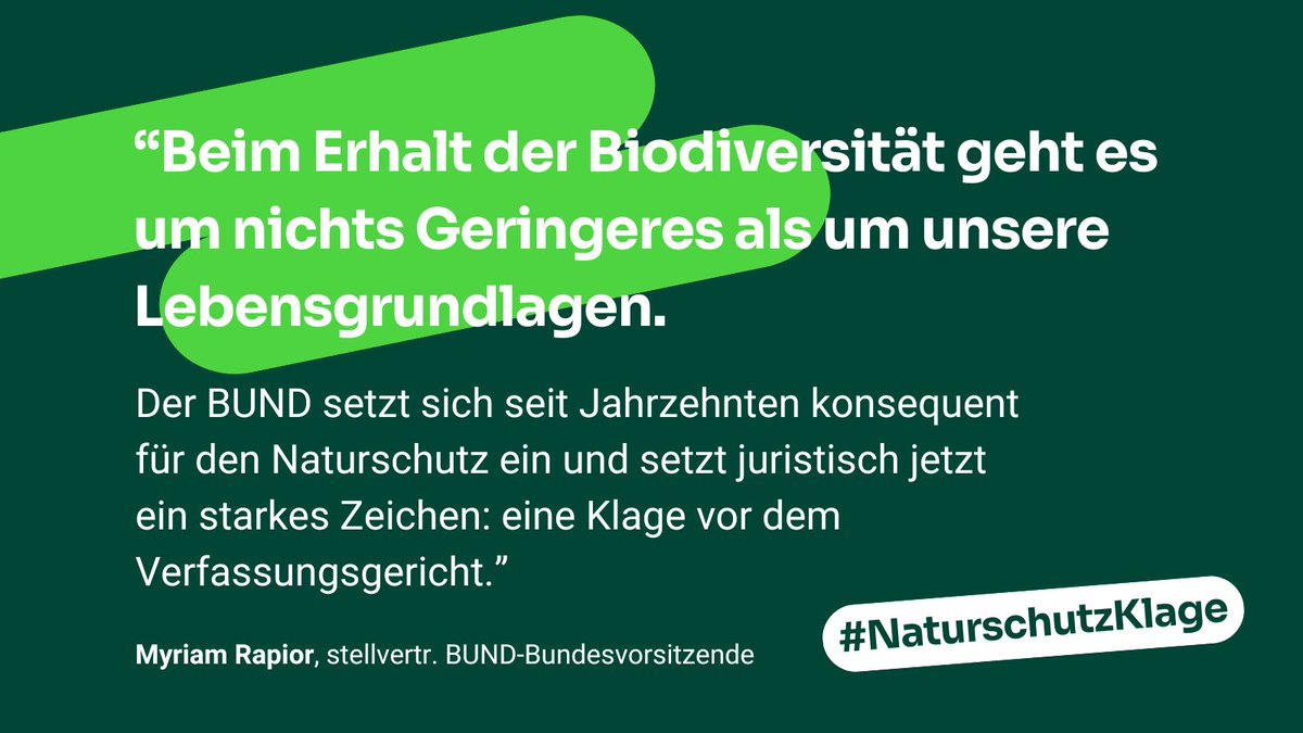 BUND (@bund_net) on Twitter photo Weltweit erste Verfassungsklage auf bessere #Naturschutz-Gesetzgebung: gem. mit u.a. <a href="/HannesJaenicke/">Hannes Jaenicke</a> ziehen wir vors Gericht. Denn der ungebremste Verlust an #Biodiversität gefährdet Leben, Gesundheit u. Ernährungssicherheit. Alles zur #Naturschutzklage: bund.net/service/presse… Weltweit erste Verfassungsklage auf bessere #Naturschutz-Gesetzgebung: gem. mit u.a. <a href="/HannesJaenicke/">Hannes Jaenicke</a> ziehen wir vors Gericht. Denn der ungebremste Verlust an #Biodiversität gefährdet Leben, Gesundheit u. Ernährungssicherheit. Alles zur #Naturschutzklage: bund.net/service/presse…