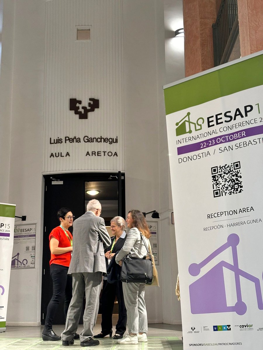 ¡Damos comienzo al segundo día de #EESAP15!

📸: <a href="/uik_eus/">UIK</a> 

#energyefficiency #sustainability #architecture #urbanism