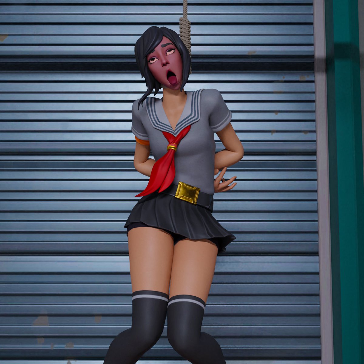 HangedFN's tweet photo. More renders ft Tsuki and Crystal #Fortnite https://t.co/ZxVV1OZ9Ug